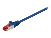 goobay CAT 6 SFTP, PiMF 25m Patchkabel Blå