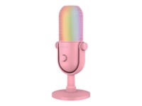 Razer Seiren V3 Chroma Mikrofon Kablet -34dB Pink