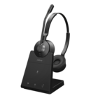 Jabra Engage 45 SE Stereo Trådløs Høretelefoner Sort