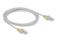 DeLOCK CAT 6a S/FTP 2m Patchkabel Grey
