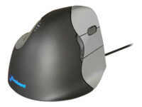 Evoluent VerticalMouse 4 Optisk Kablet Grå Sølv