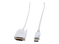 Prokord Videoadapterkabel 1m Hvid
