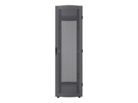 Intellinet Network Cabinet, Free Standing (Standard), 42U, Usable Depth 123 to 973mm/Width 503mm, Black, Flatpack, Max 1500kg, Server Rack, IP20 rated, 19', Steel, Multi-Point Door Lock, One Lock Per Side Panel, Three Year Warranty Rack Sort