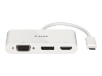 D-Link Videoadapter DisplayPort / HDMI / VGA 11cm