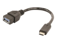 Cablexpert USB-C adapter 20cm Sort