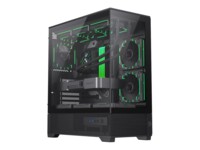 GameMax Infinity VISTA 2 AB Tower Udvidet ATX Sort Transparent