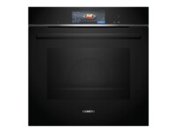 Siemens iQ700 Sort/rustfrit stål Elektrisk ovn 71liter Klasse A+ Ovn