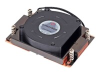 Dynatron A41 Processor-køler 1-pack Sort Guld 80 mm