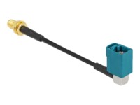 DeLOCK Antennekabel Koaksial 10cm Sort Sort