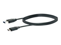 Schwaiger Professional USB 2.0 / USB 3.0 / USB 3.1 USB Type-C kabel 1m Sort