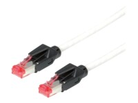 Draka Comteq S/FTP Patch cable Cat6, Grey, 15m 15m Grå