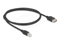 Delock USB-kabel 1m Sort