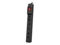 Armac Multi M6 Stikdåse 6-stik 16A Sort 1.5m