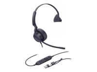 Yealink UH42 Mono Kablet Høretelefoner Sort
