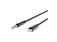 Belkin Lightning til hovedtelefon-jackstikkabel 91.4cm Sort