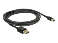 DeLOCK DisplayPort han -> Mini DisplayPort han 2 m Sort