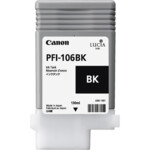 Canon PFI 106 BK Sort