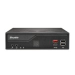 Shuttle XPC slim DH810 Slim-PC Uden CPU 0GB 0GB No-OS