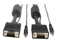 Prokord VGA- / lydkabel 5m Sort