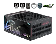 MSI MPG Ai1300TS PCIE5 1300Watt 80 PLUS Titanium