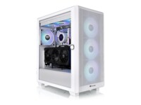 Thermaltake S Series S250 TG ARGB Snow Tårn Udvidet ATX Ingen strømforsyning Hvid