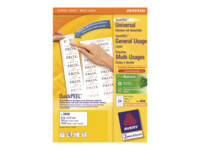Avery Etiketter til flere formål 64.6 x 33.8 mm 2400etikette(r)