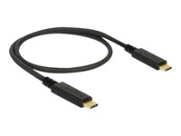 Delock USB Type-C kabel 50cm Sort