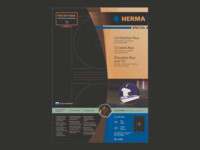 HERMA Special Maxi Uigennemsigtige CD/DVD-etiketter 116 mm rund 200etikette(r)