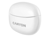 Canyon CNS-TWS5W Trådløs Hovedtelefoner Hvid