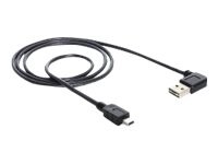 Delock EASY-USB USB-kabel 1m Sort