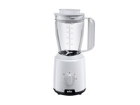 600W BPA-vrije plastic kan 2 snelheden + ice-crush/pulse 3-waybeveiliging 1 25L werkbare capaciteit wit