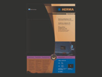 HERMA Premium Laminerede adressemærkater 148.5 x 205 mm 400etikette(r)
