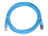 Extralink CAT 6a SF/UTP 3m Patchkabel Blå