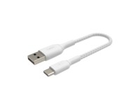 Belkin BoostCharge USB Type-C kabel 15cm Hvid