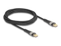 DeLOCK USB 2.0 USB Type-C kabel 2m Sort