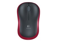 Logitech M185 Optisk Trådløs Rød