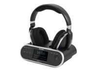 TechniSat StereoMan 2 DAB+ Kabel & trådløs Hovedtelefoner Sort