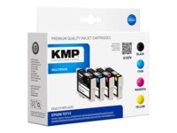 KMP MULTIPACK E107V Sort Gul Cyan Magenta Blæk