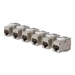 CAT8 KEYSTONE JACK 6-PACK