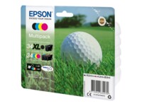 Epson 34 Multipack Sort Gul Cyan Magenta