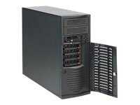 Supermicro SC733 TQ-668B Tower Udvidet ATX 668Watt Strømforsyning Sort