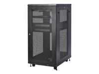 StarTech.com 24U Server Rack Cabinet, 4-Post Adjustable Depth (2' to 30') Network Equipment Rack Enclosure w/Casters/Cable Management/Shelf/Locking Dell PowerEdge, HP ProLiant ThinkServer - 24U Rack Cabinet (RK2433BKM) Rack