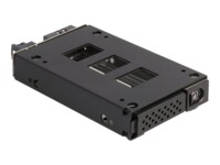 DeLOCK Lagrings mobil rack Sort