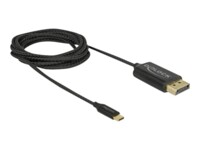 Delock DisplayPort kabel 2m Sort