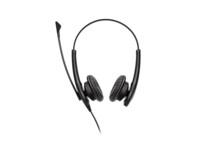 Jabra BIZ 1100 Duo Kablet Høretelefoner Sort