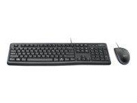 Logitech Desktop MK120 Sæt med mus og tastatur Kablet Spansk