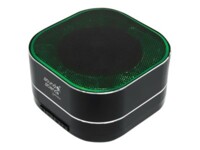 Manhattan Sound Science Metallic LED Højttaler Sort