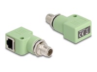 DeLOCK CAT 5e Afskærmet parsnoet (STP) Netværksadapter Grøn