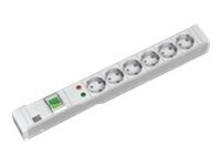 Bachmann Stikdåse 6-stik 16A 2m