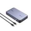 Ugreen 25188 Powerbank 20000mAh 2xUSB-C 1xUSB-A Grå